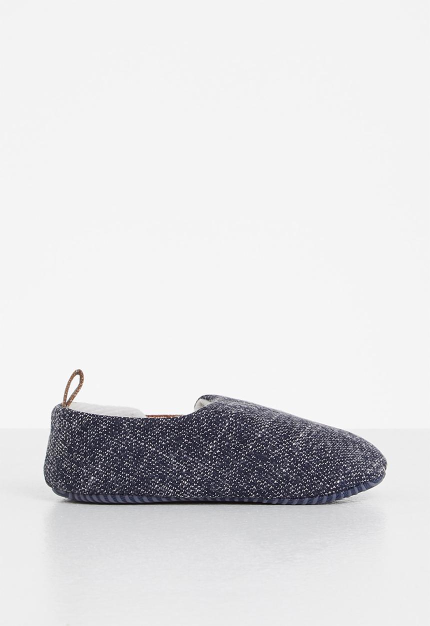 Pop Candy - Baby boys slip on shoe - navy