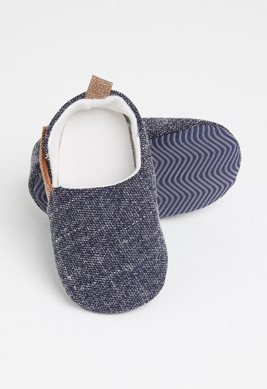Pop Candy - Baby boys slip on shoe - navy