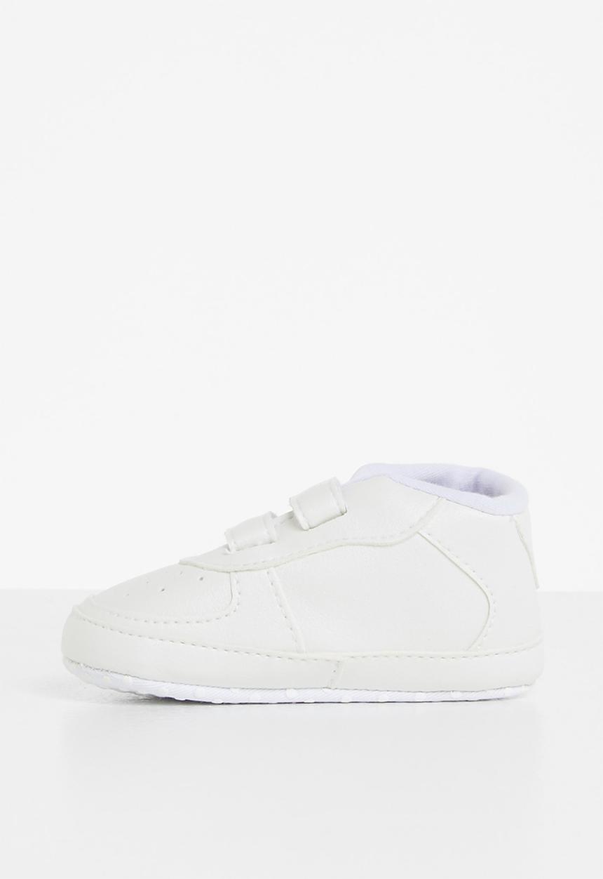Pop Candy - Baby velcro strap sneaker - white