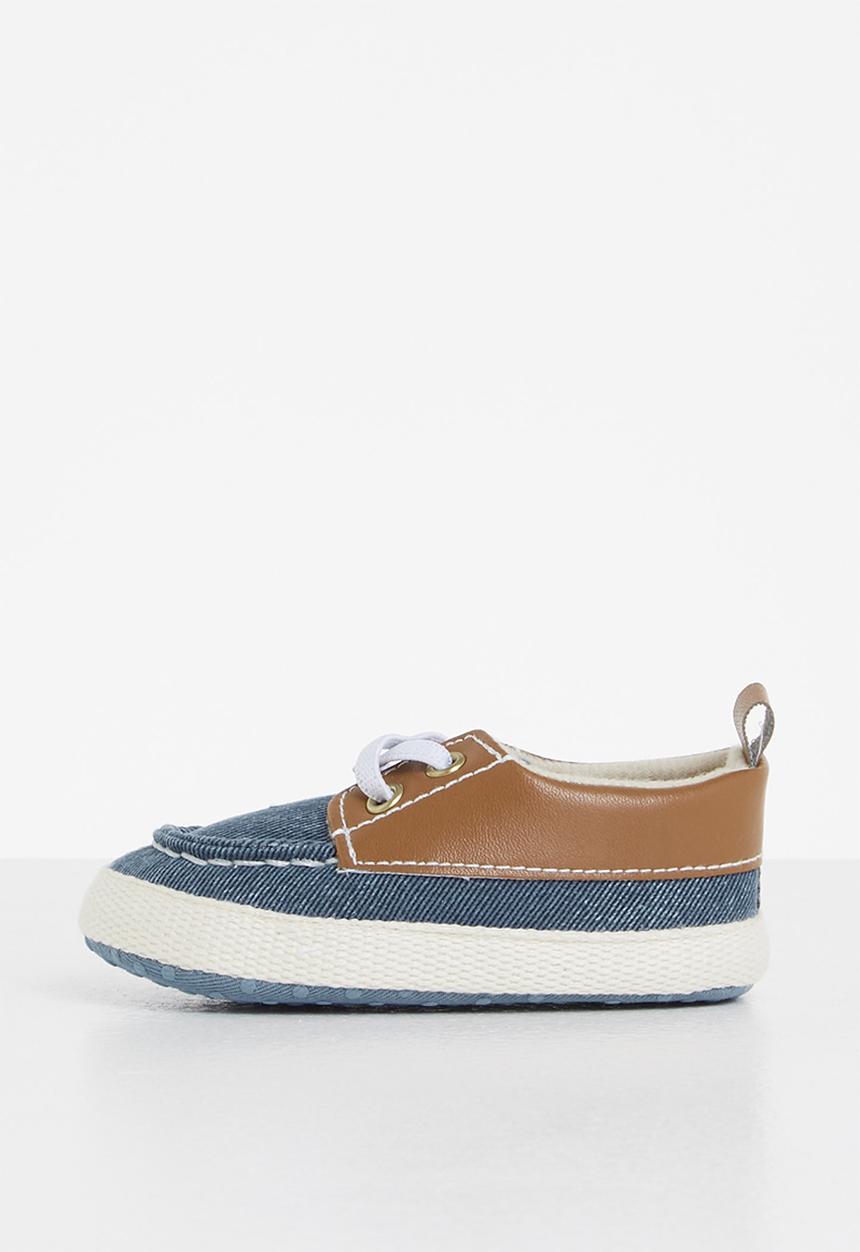 Pop Candy - Baby boat shoe - blue