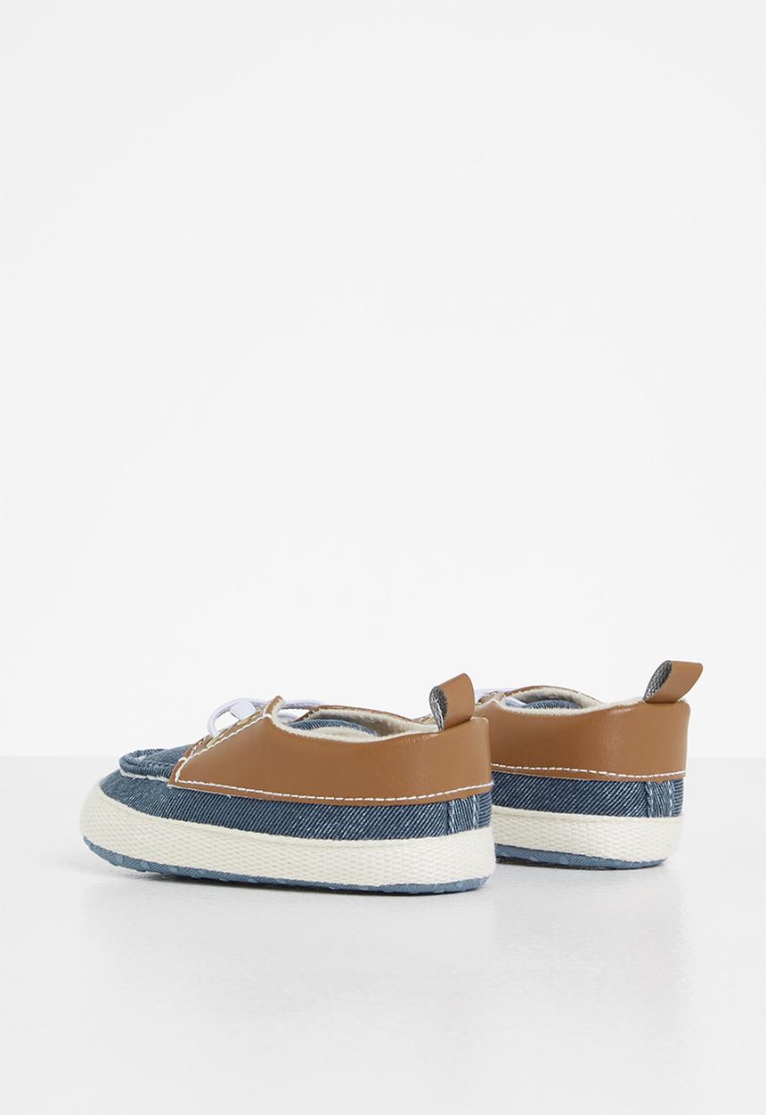 Pop Candy - Baby boat shoe - blue