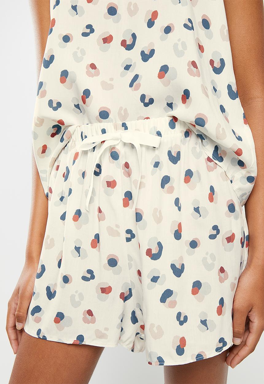 Superbalist - Sleep cami & shorts set - multi 