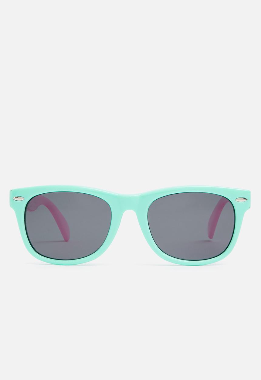 Pop Candy - Wayfarer sunglasses - mint & pink