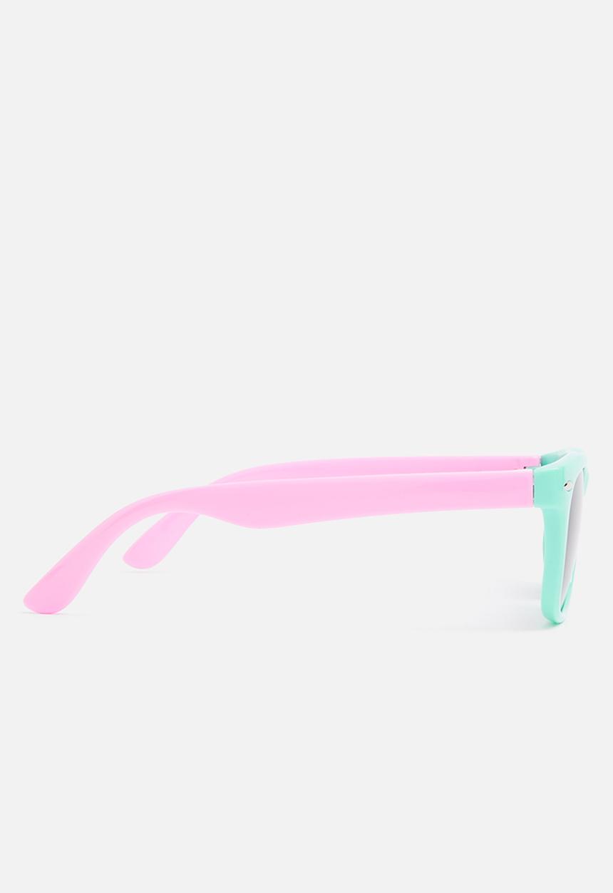 Pop Candy - Wayfarer sunglasses - mint & pink