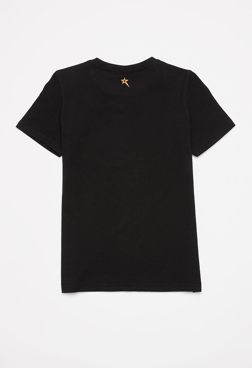 SOVIET - B firmino boys short sleeve logo tee - black