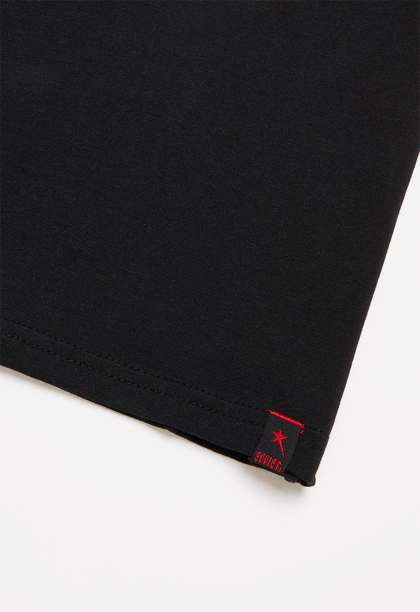 SOVIET - B firmino boys short sleeve logo tee - black