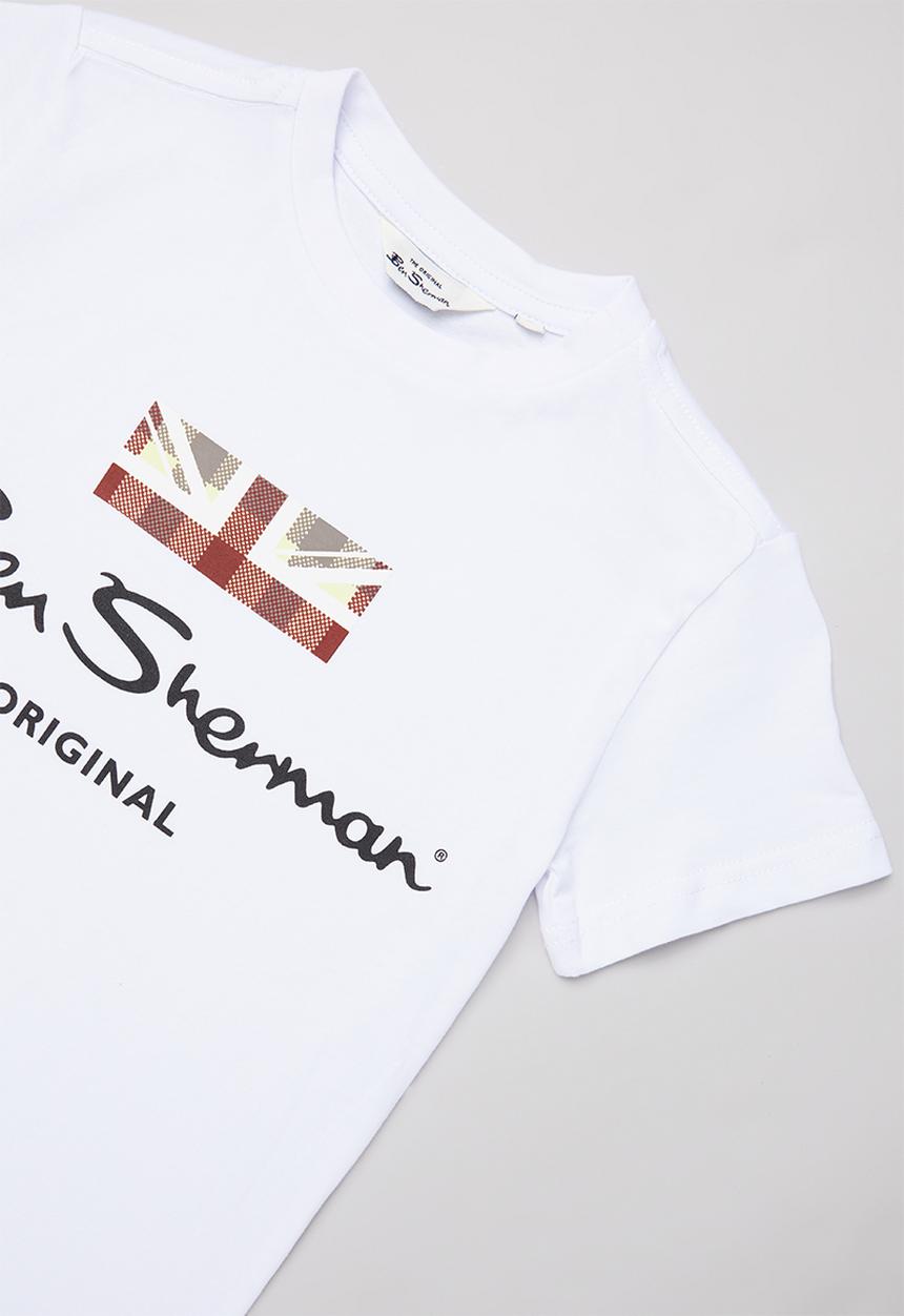 Ben Sherman - Kids original tee - white