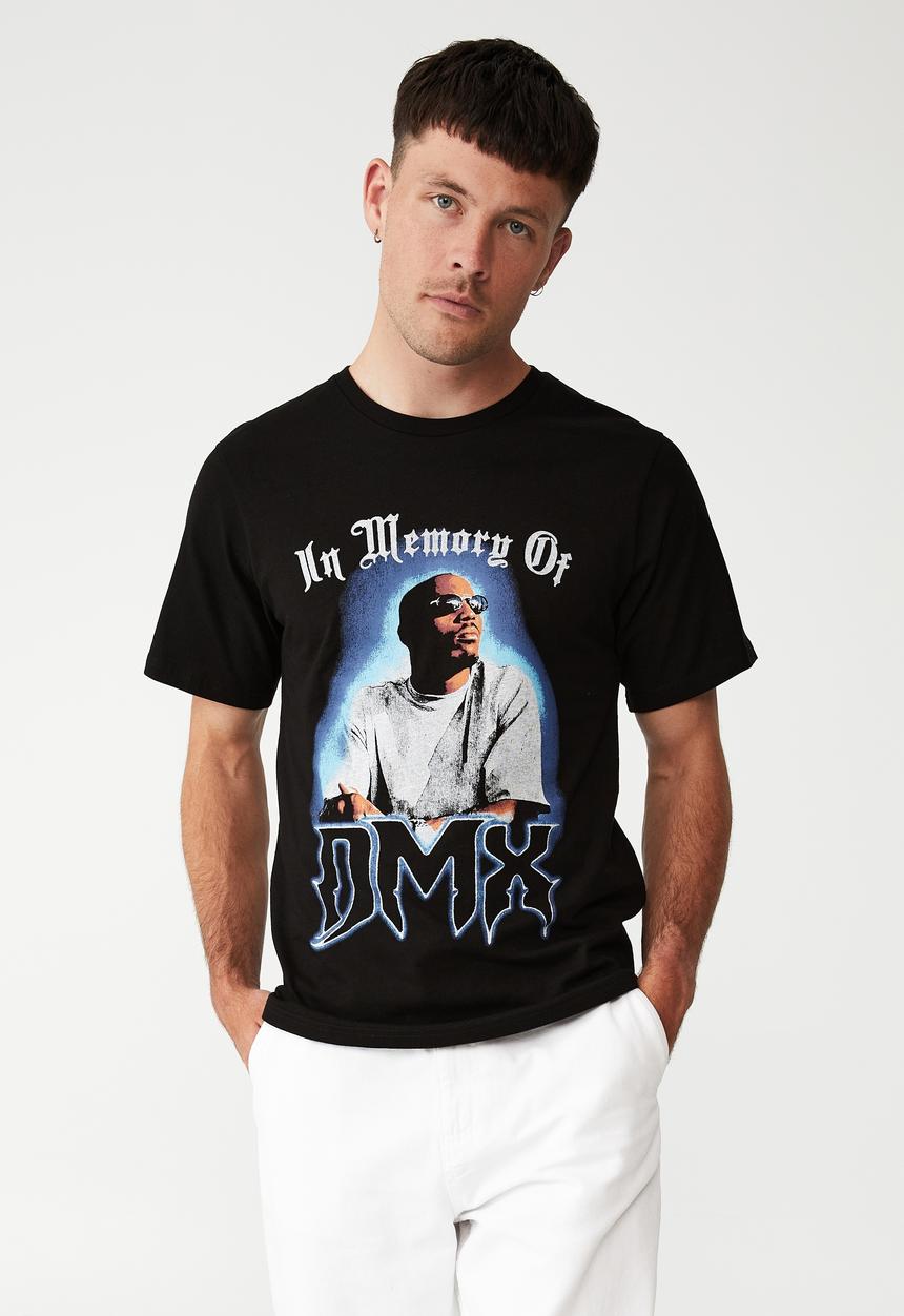 Cotton On - Tbar collab music t-shirt - black