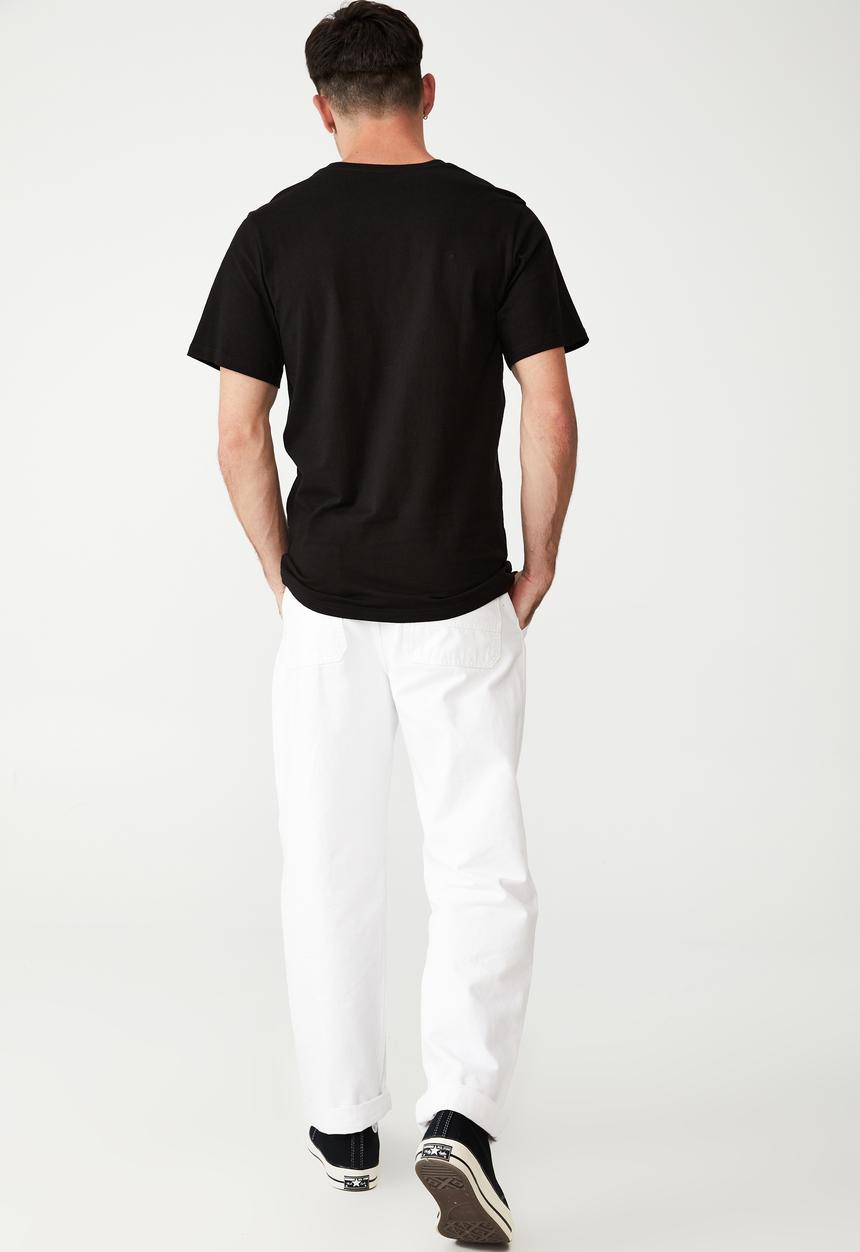 Cotton On - Tbar collab music t-shirt - black