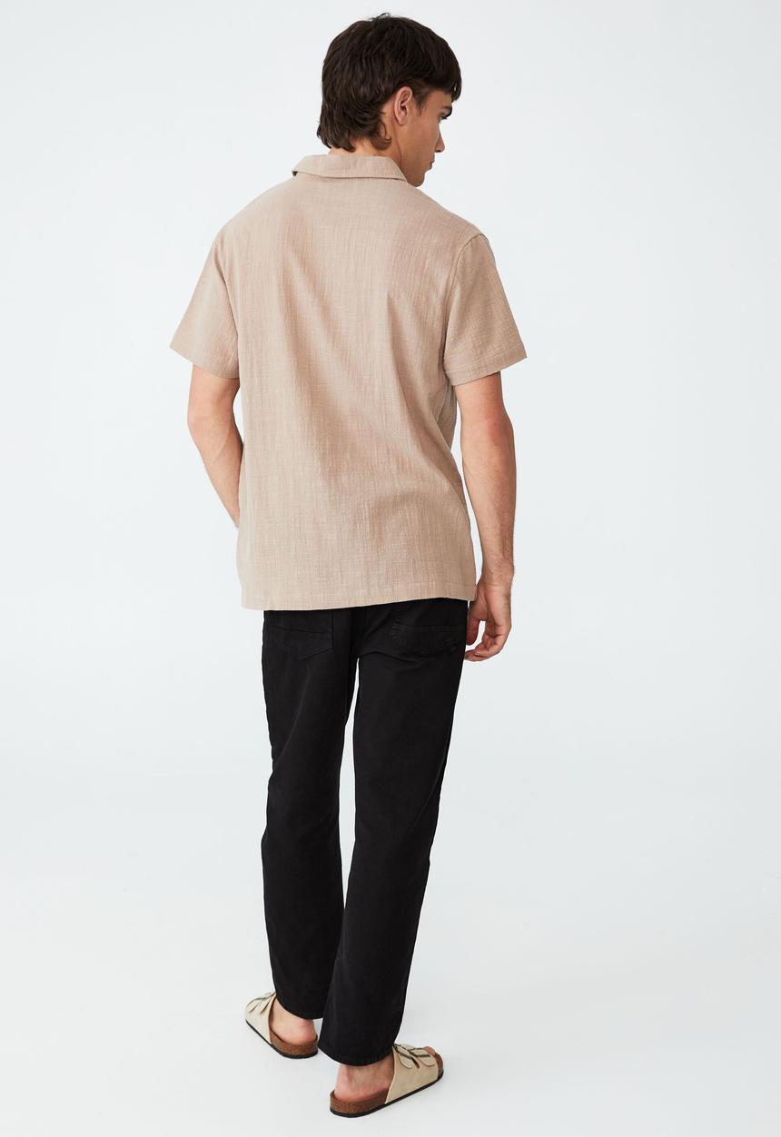 Cotton On - Textured polo - taupe