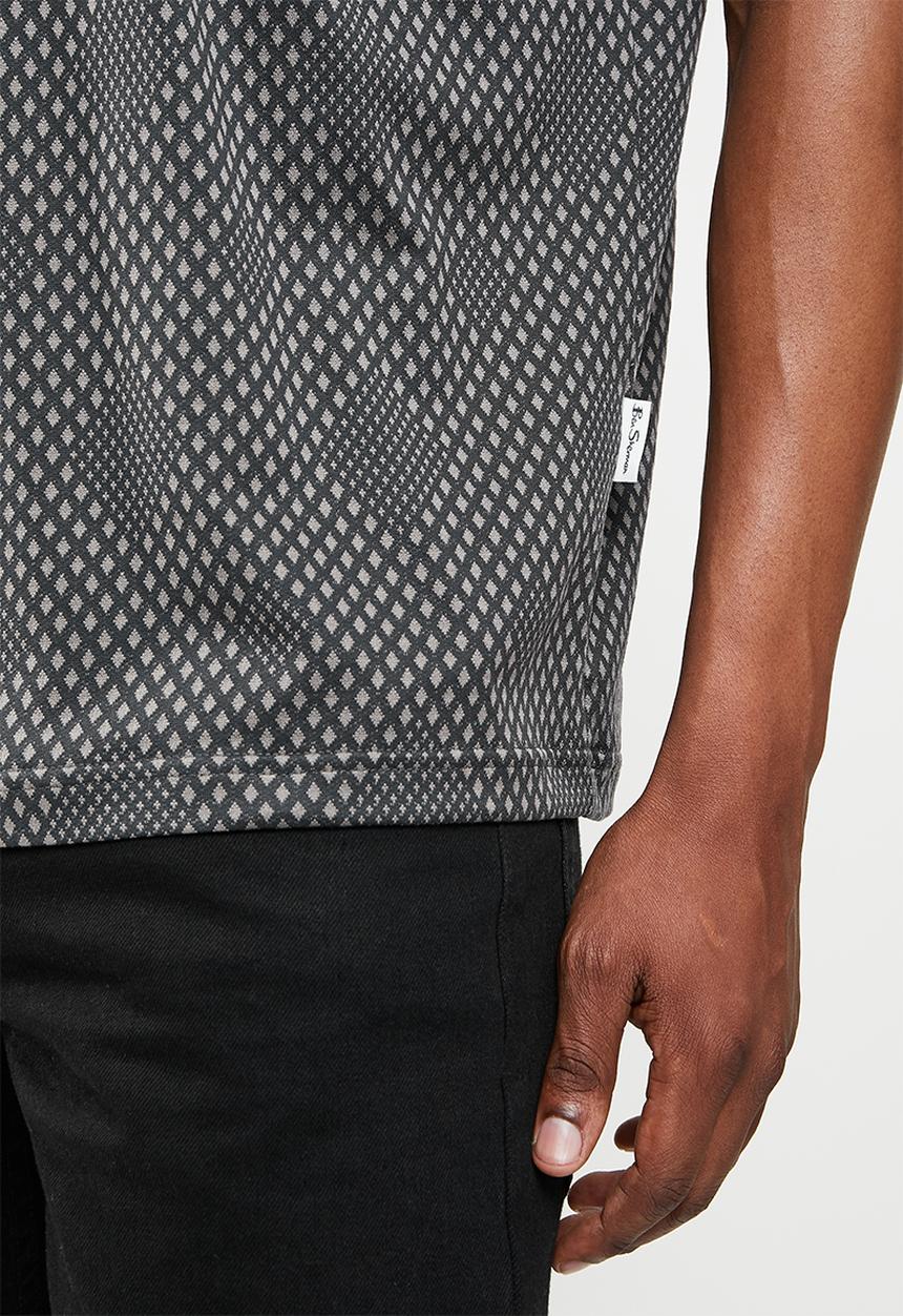 Ben Sherman - Mercerized golfer - dark grey