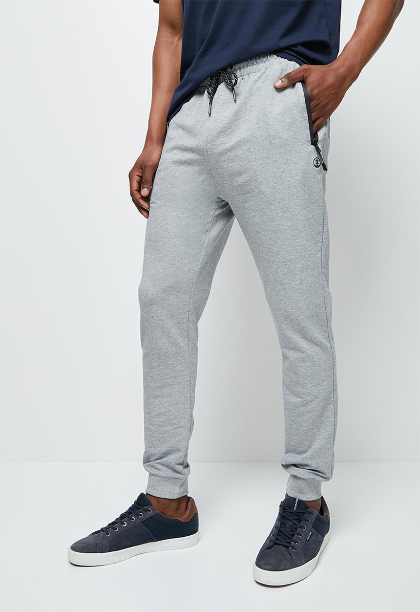 Lark & Crosse - Slim fit sweatpants - grey 