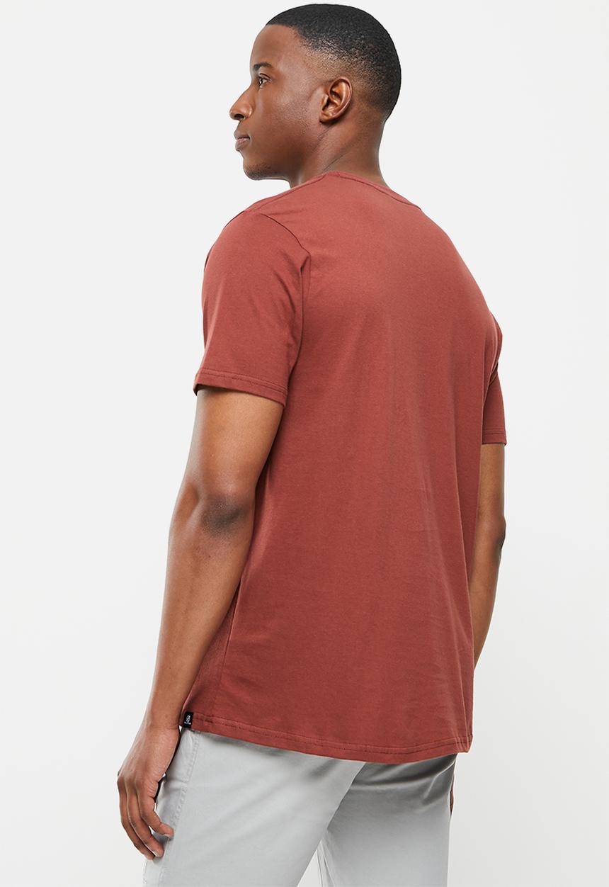 Salomon - Boxed in short sleeve tee - madder brown
