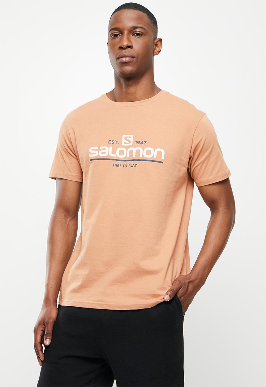 Salomon - Time to play short sleeve tee - tawny brown