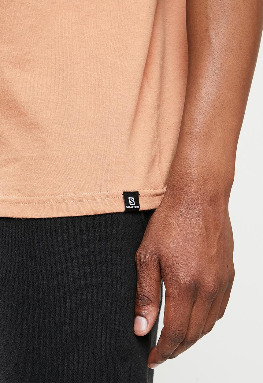 Salomon - Time to play short sleeve tee - tawny brown