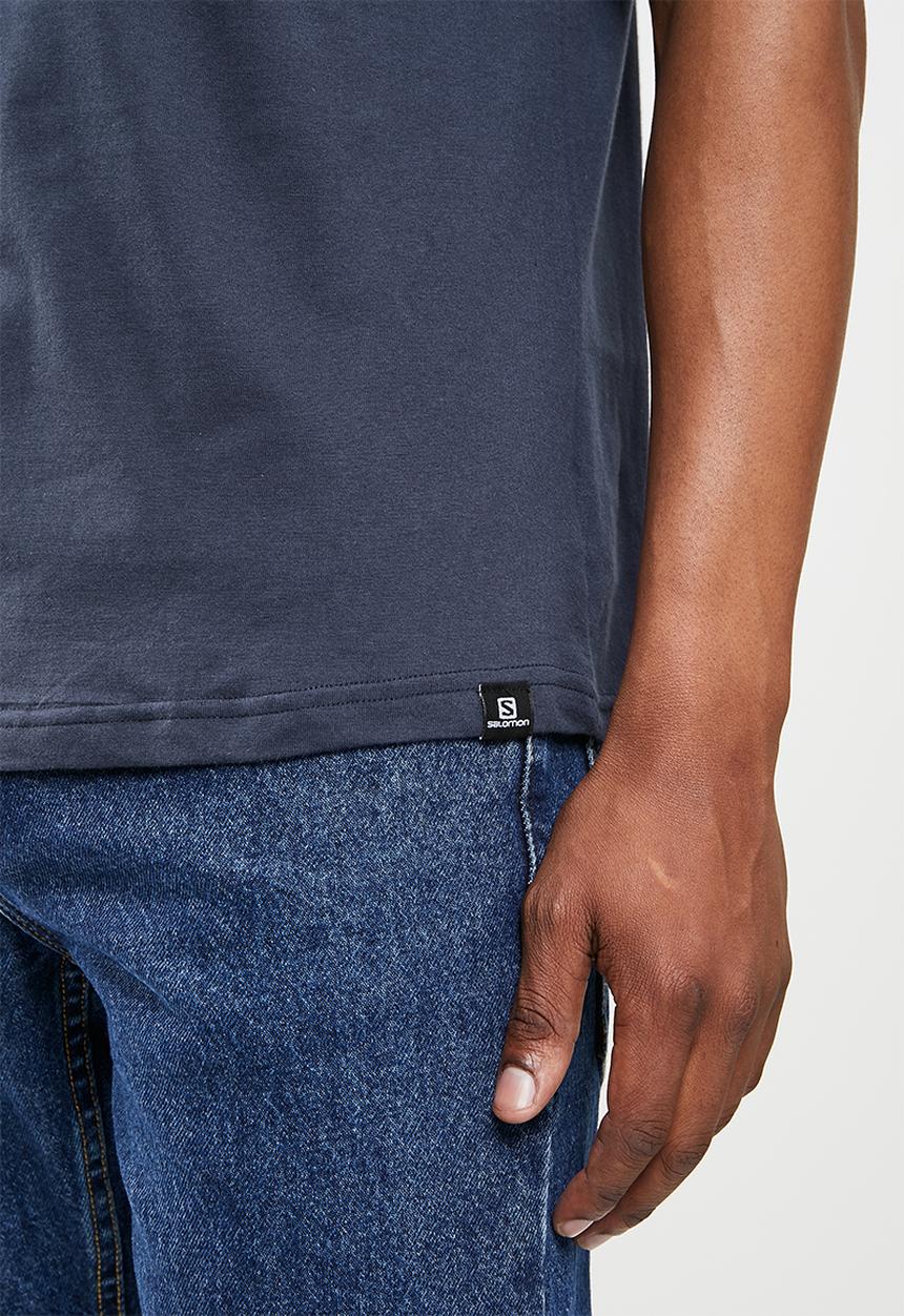 Salomon - Around the world short sleeve tee m - blue