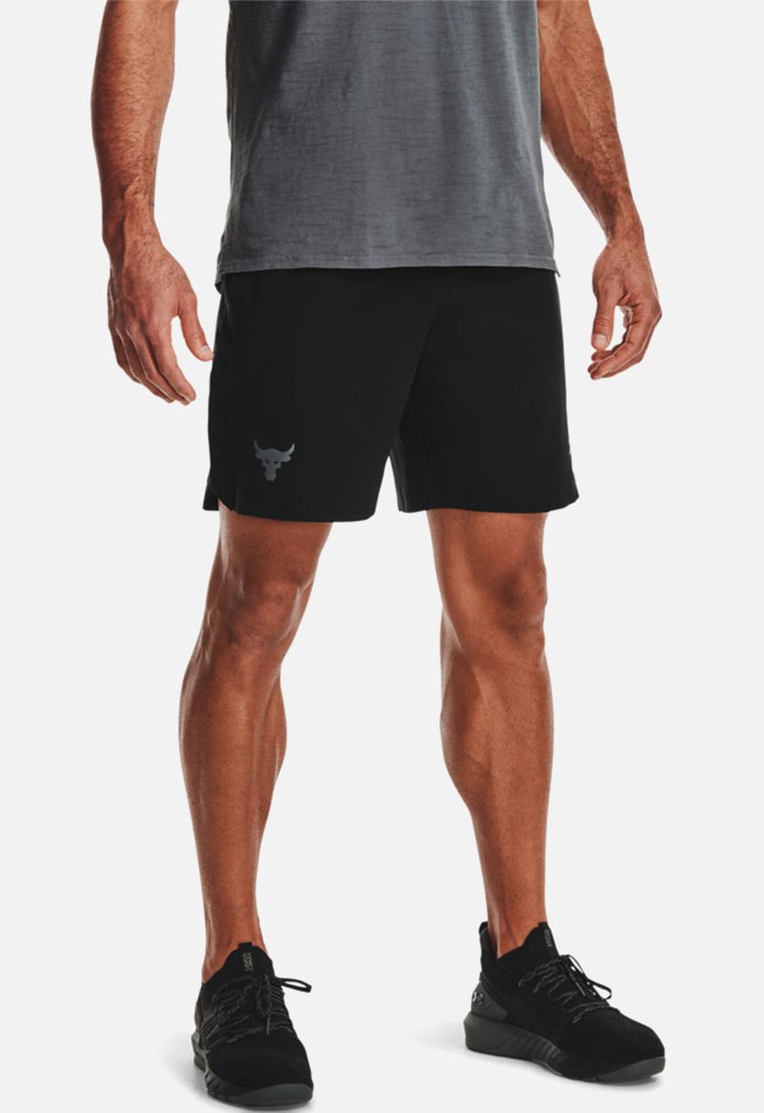 Under Armour - Ua project rock snap shorts - black