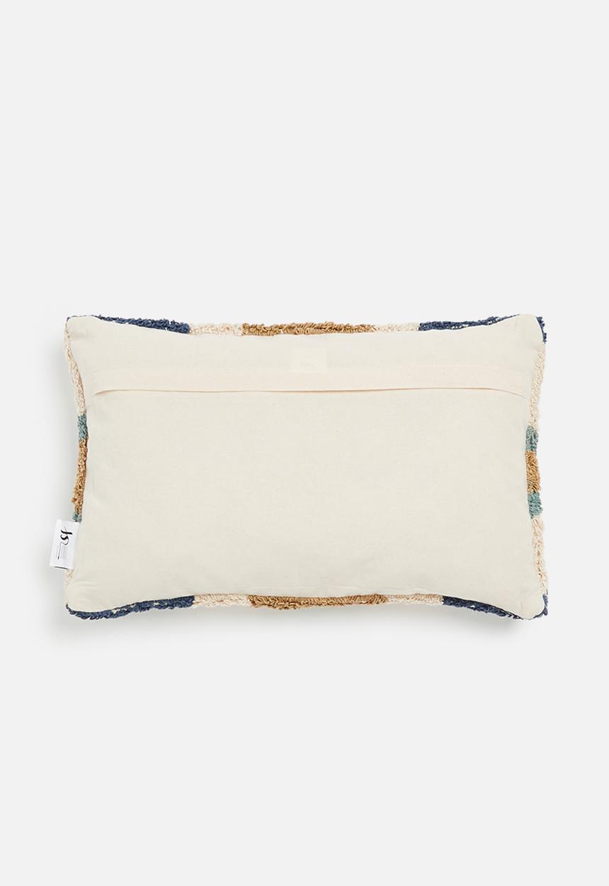 Sixth Floor - Ariana cotton tufted cushion cover - multi