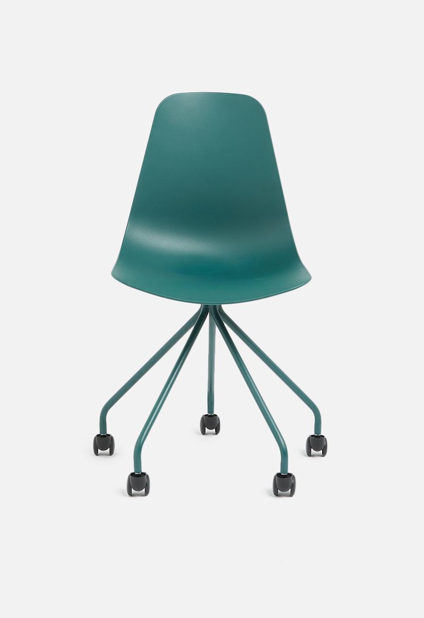 Sixth Floor - Ellie office chair - emerald green