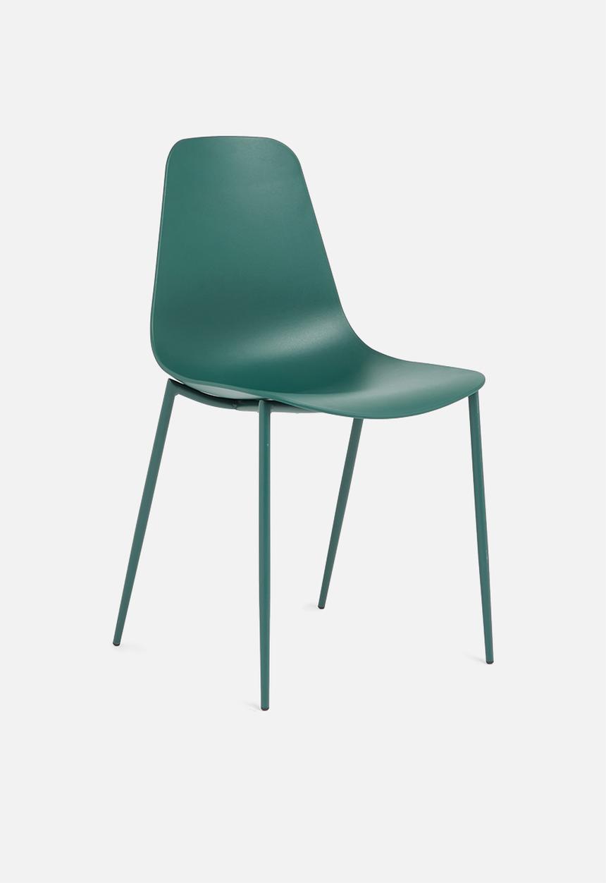 Sixth Floor - Perry dining chair - emerald green