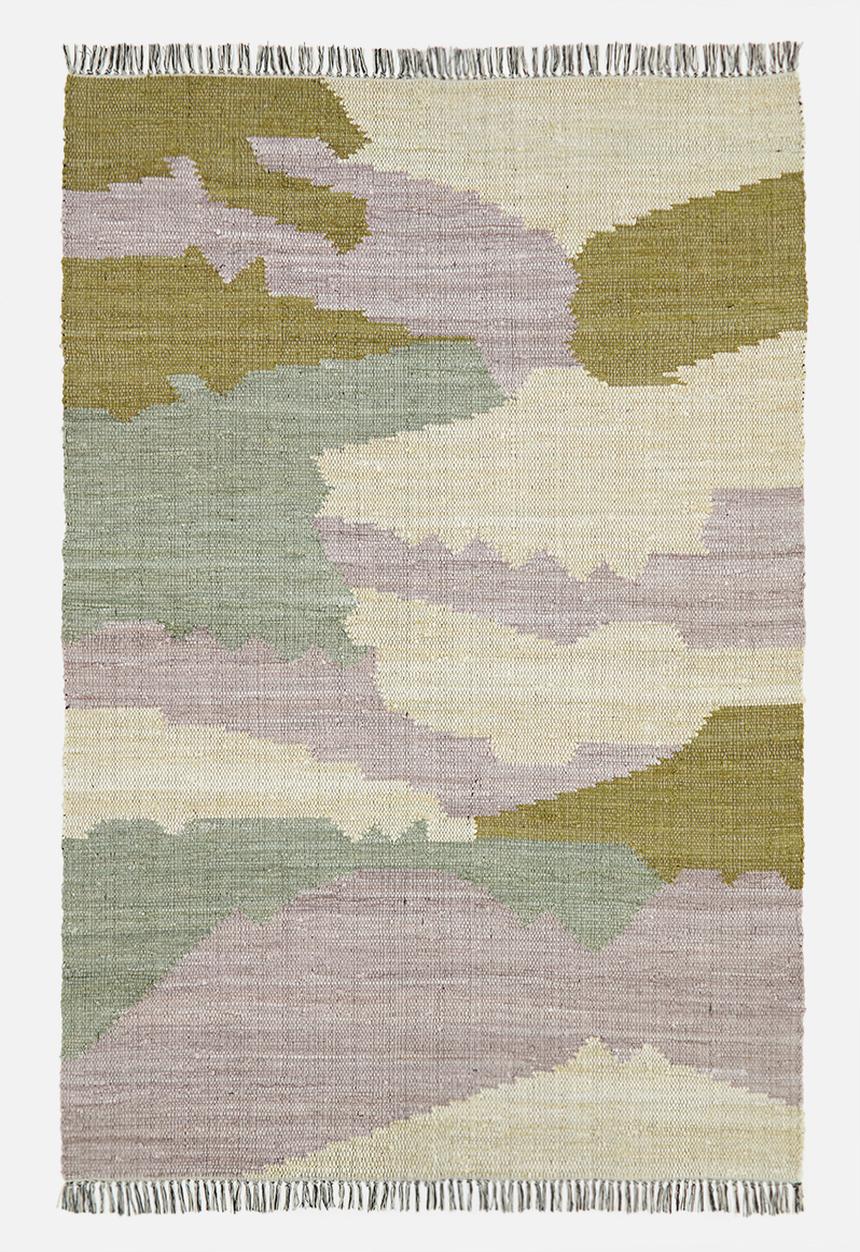 Sixth Floor - Contour woven rug - multi