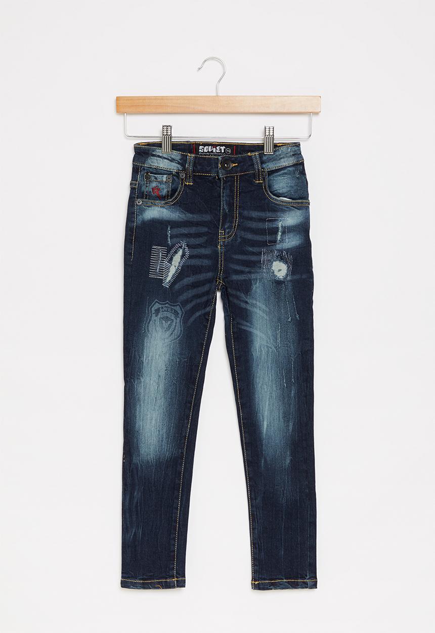 SOVIET - B tolisso boys skinny denim - blue/black