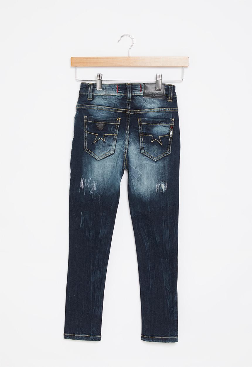 SOVIET - B tolisso boys skinny denim - blue/black