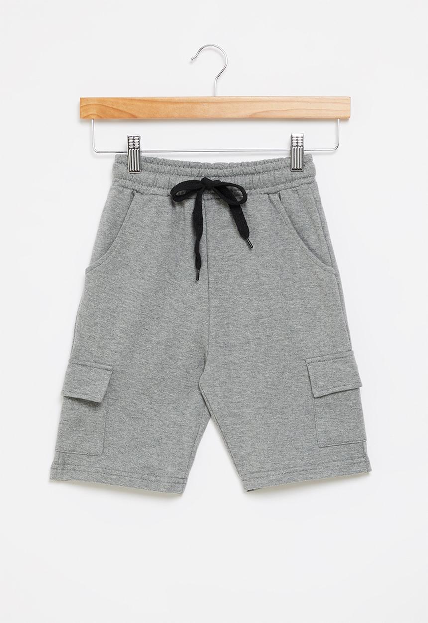 Rebel Republic - Older boys shorts with pocket - grey 