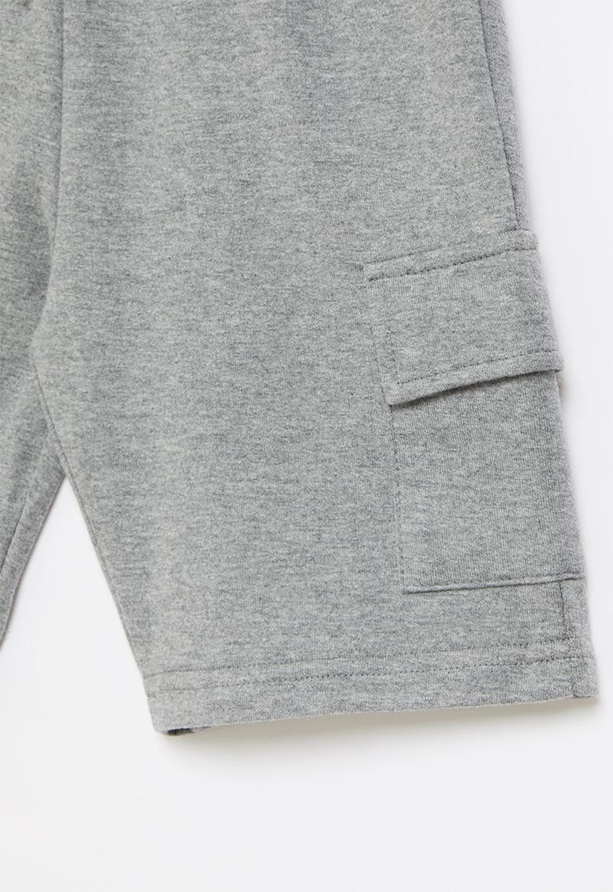 Rebel Republic - Older boys shorts with pocket - grey 
