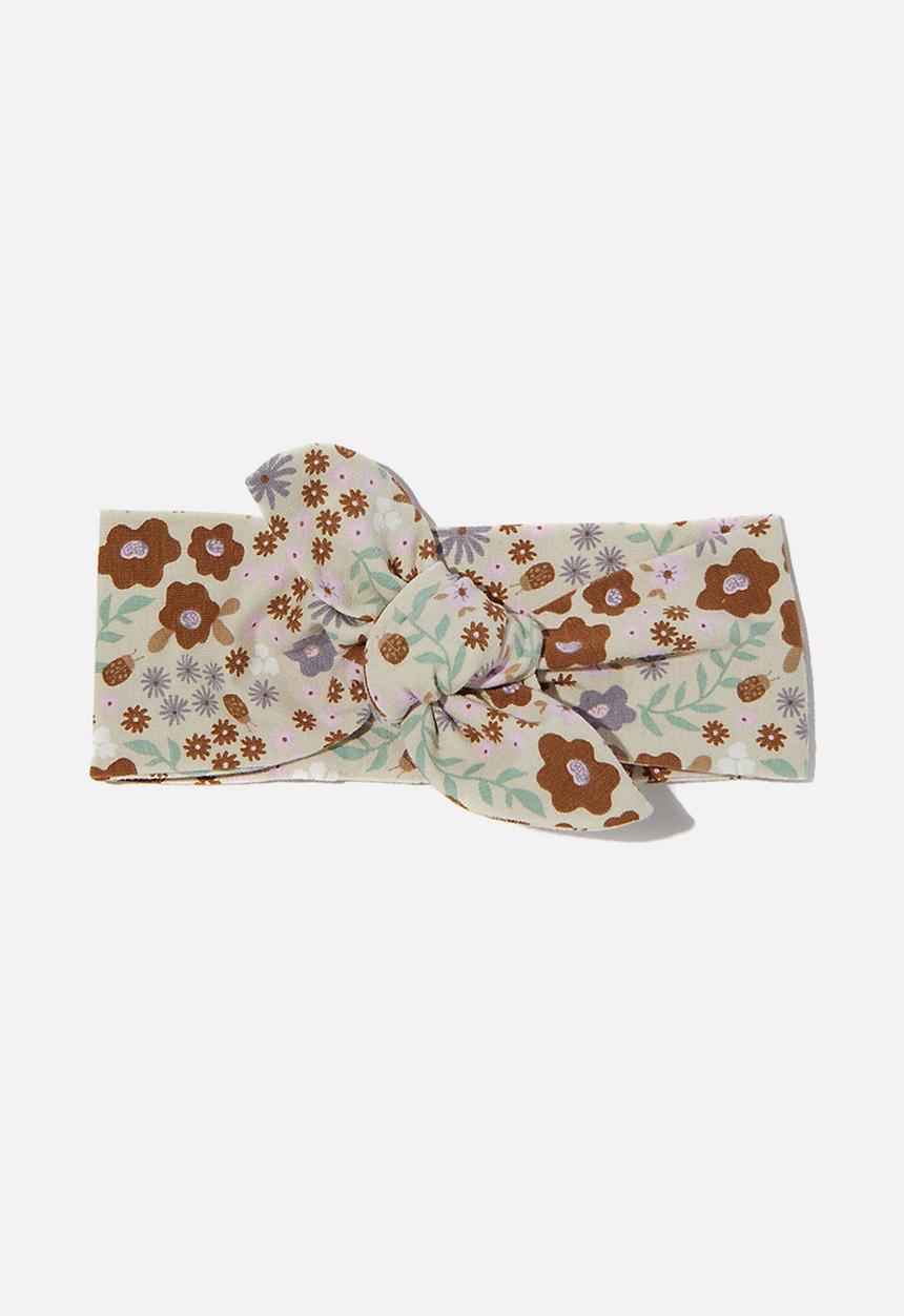 Cotton On - The tie headband - rainy day/smashed avo lulu floral