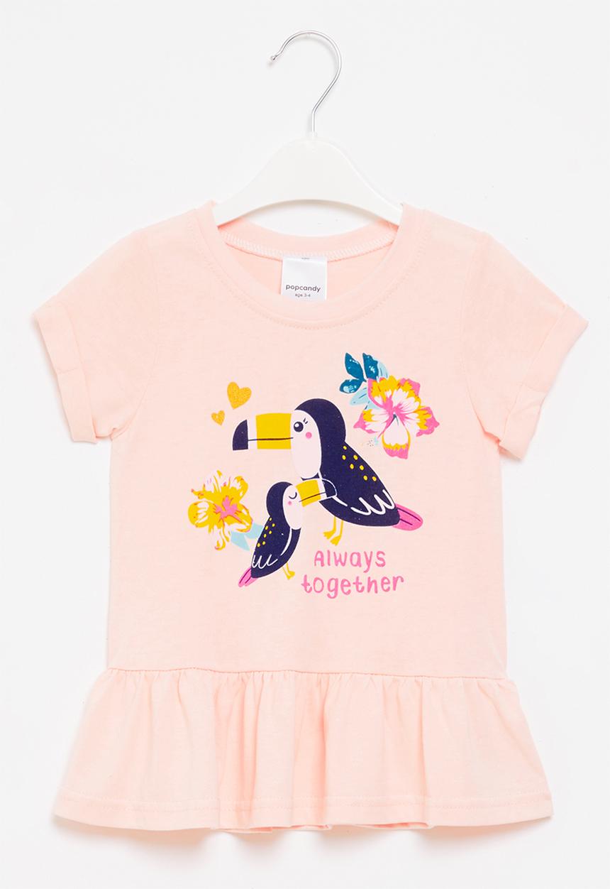 Pop Candy - Girls always together tee - pink