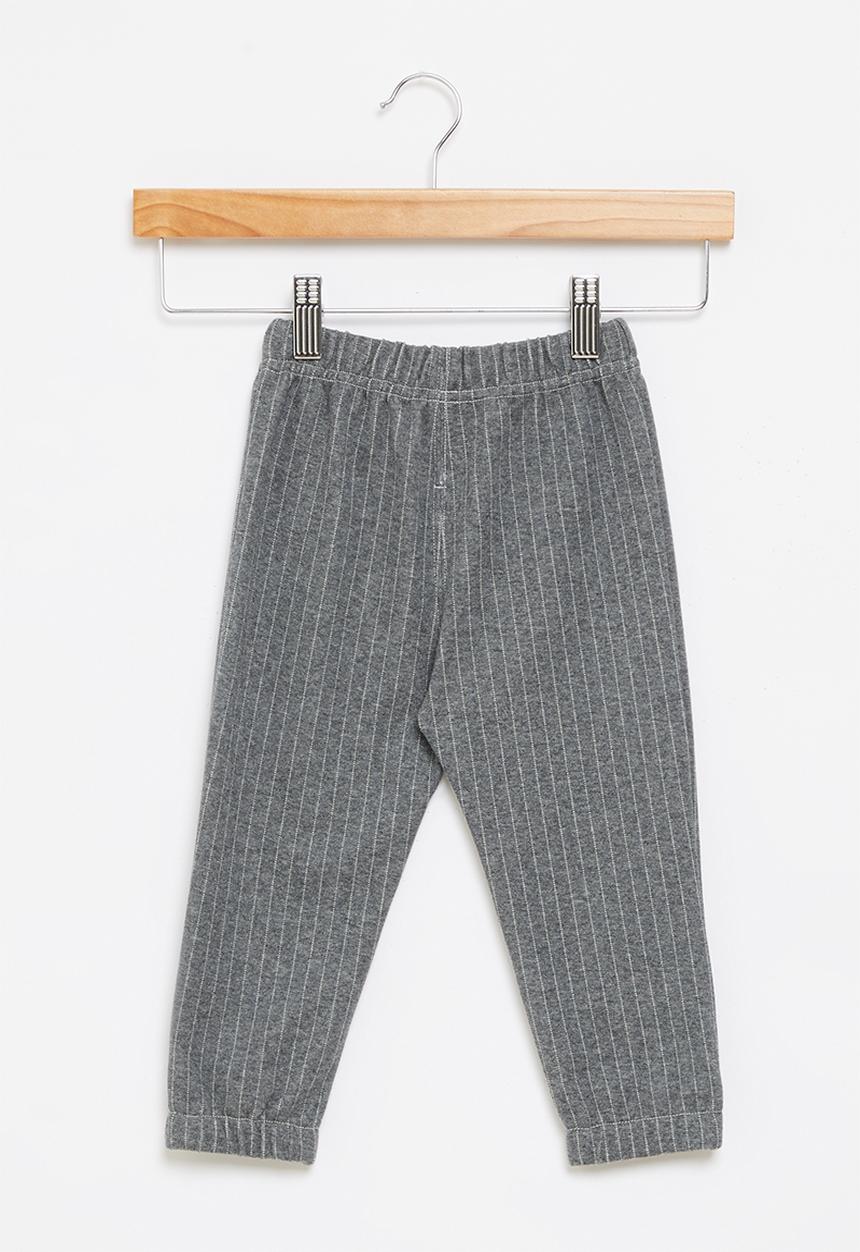 Pop Candy - Pinstripe pant - grey