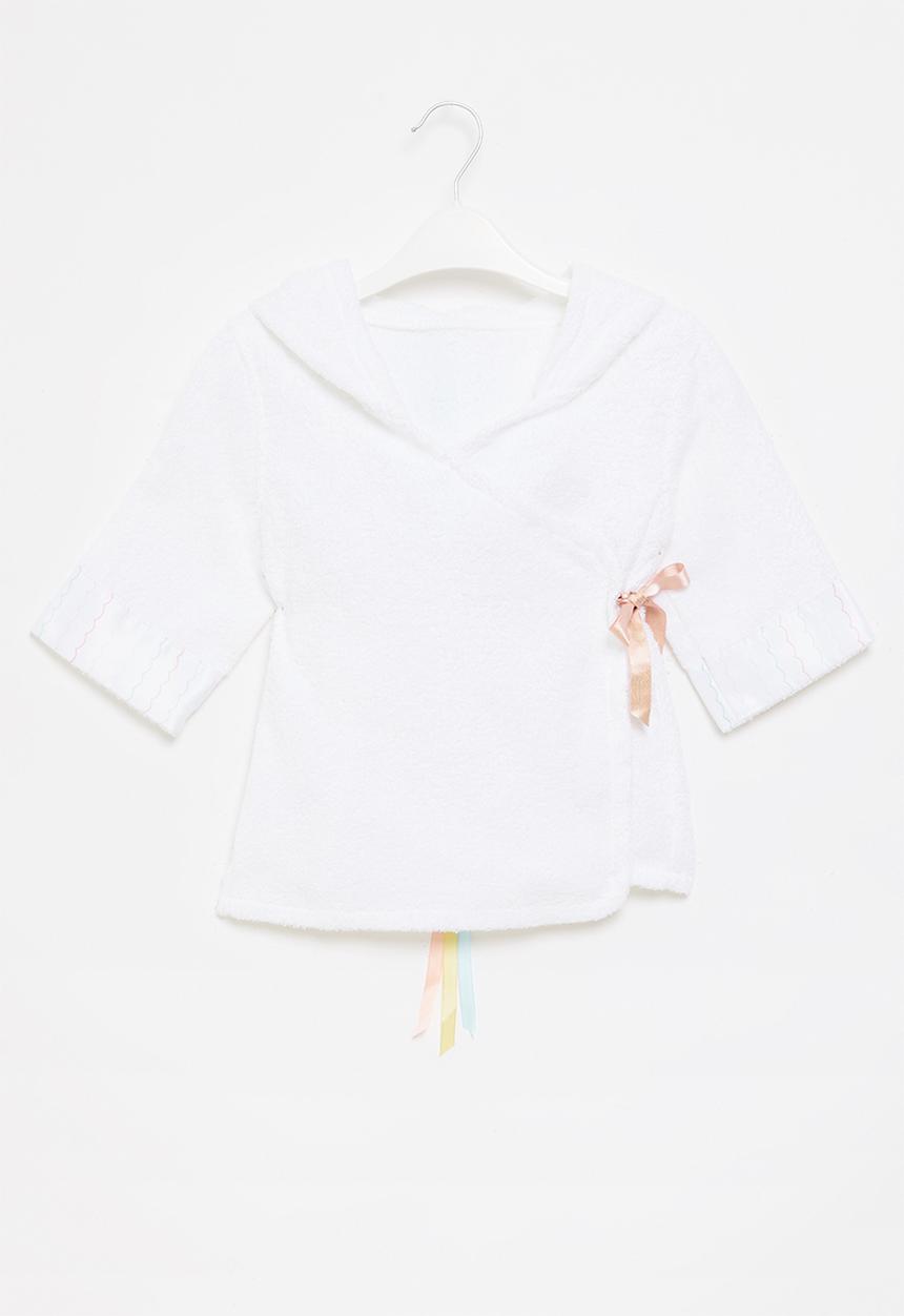Pop Candy - Baby robe - white
