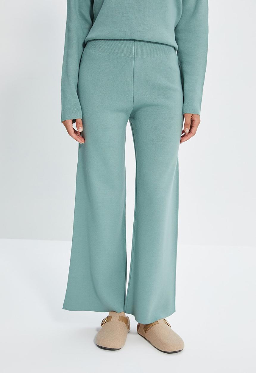 Trendyol - Sweater & pants knit set - mint