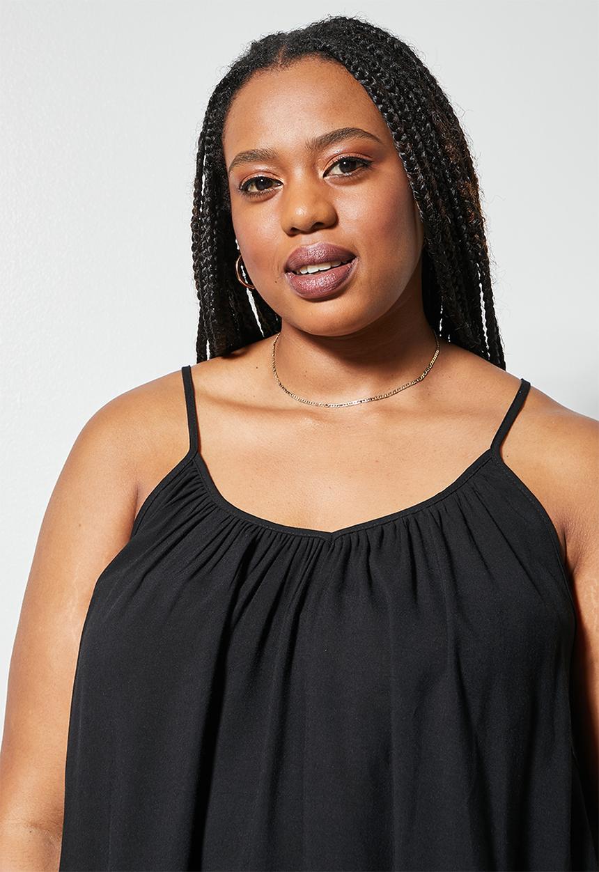 Superbalist - Flare cami - black