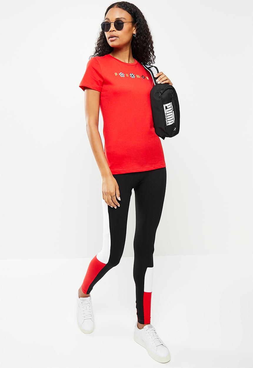 PUMA - As graphic tee - red