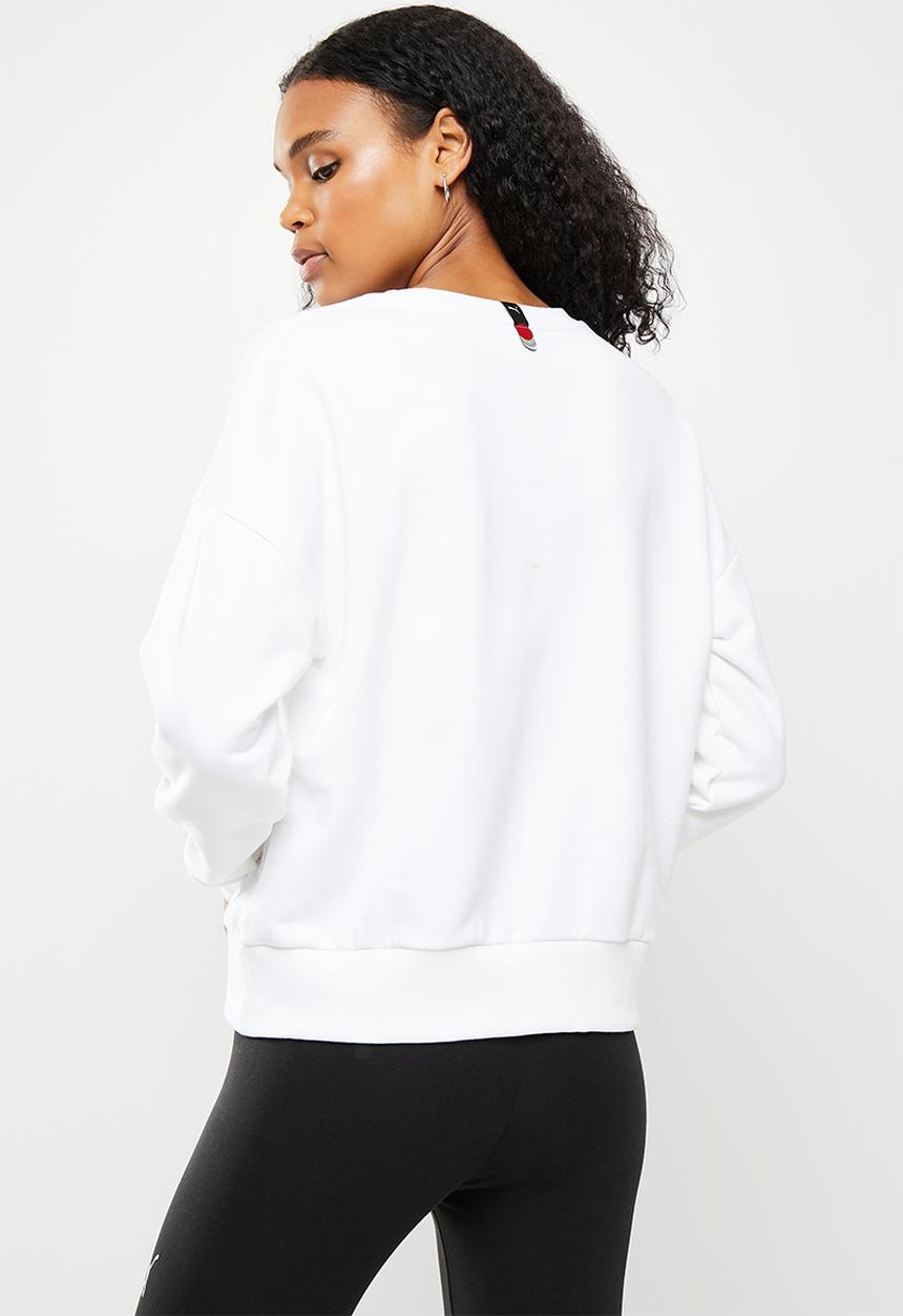 PUMA - As crew tr sweat - white