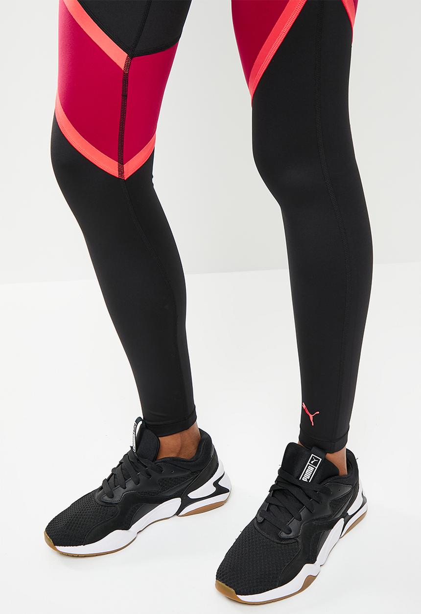 PUMA - Train eversculpt high waist full tights - black & persian red