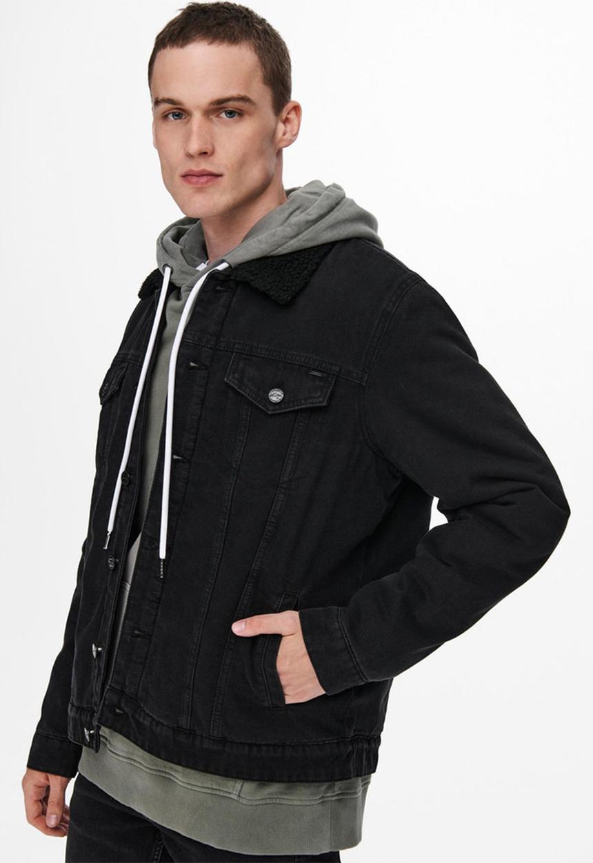 Only & Sons - Louis jacket - black