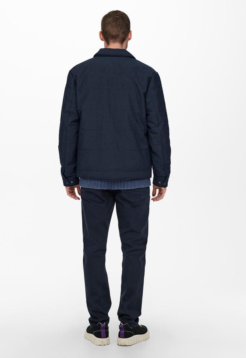 Only & Sons - Brice overshirt - navy