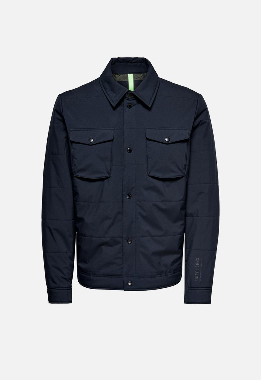 Only & Sons - Brice overshirt - navy