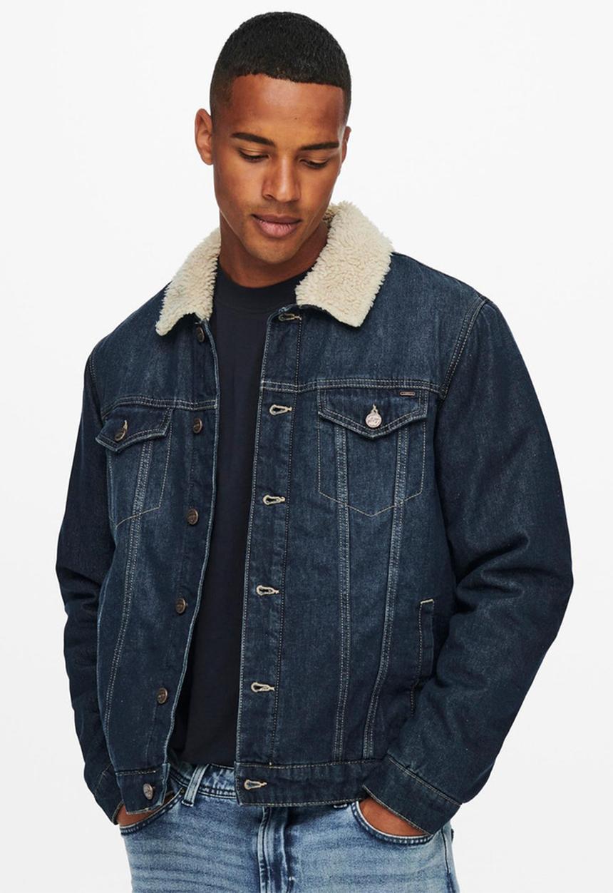 Only & Sons - Louis jacket - dark blue