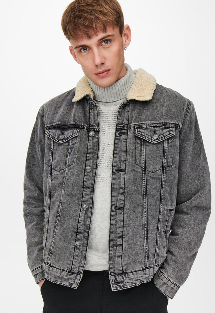 Only & Sons - Louis jacket - grey