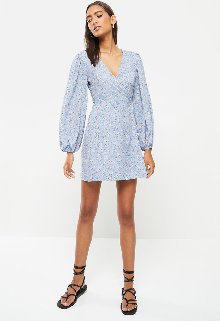 Glamorous - Mazoe dress - blue ditsy floral