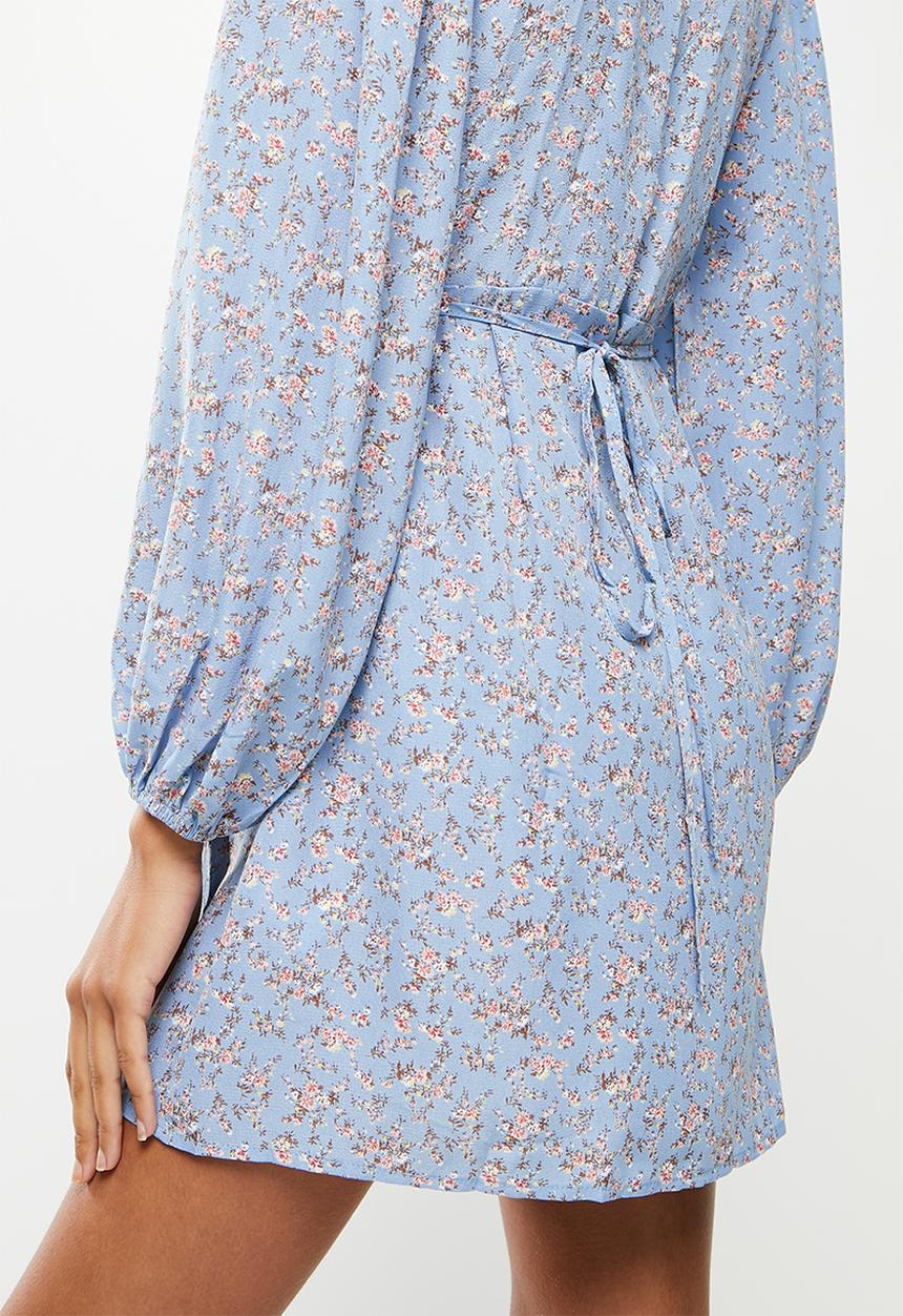 Glamorous - Mazoe dress - blue ditsy floral