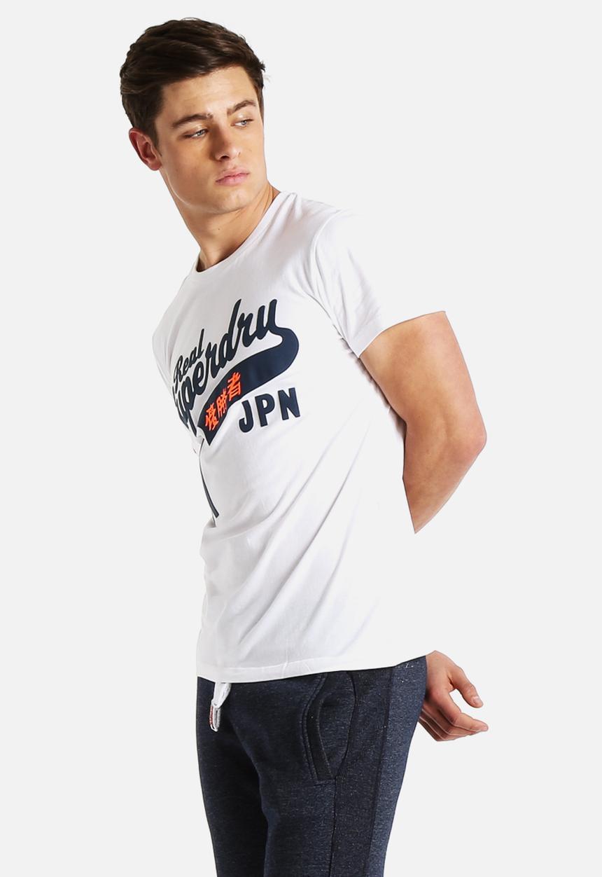 Superdry. - Fat Swoosh Reworked T-shirt