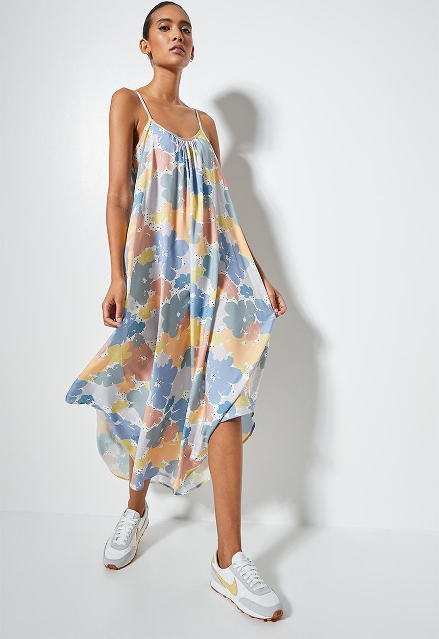 Superbalist - Low back strappy trapeze - multi 