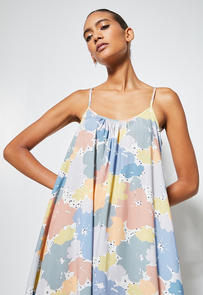 Superbalist - Low back strappy trapeze - multi 