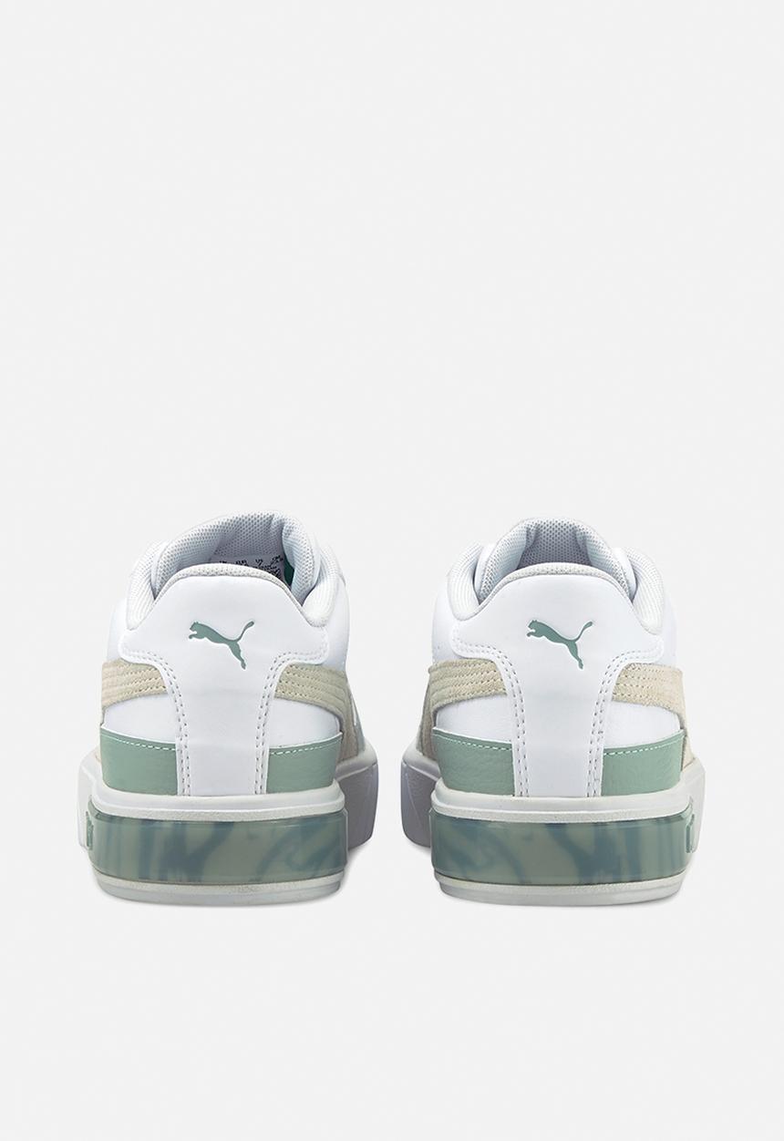 PUMA - Cali star - white-ivory glow-jadeite