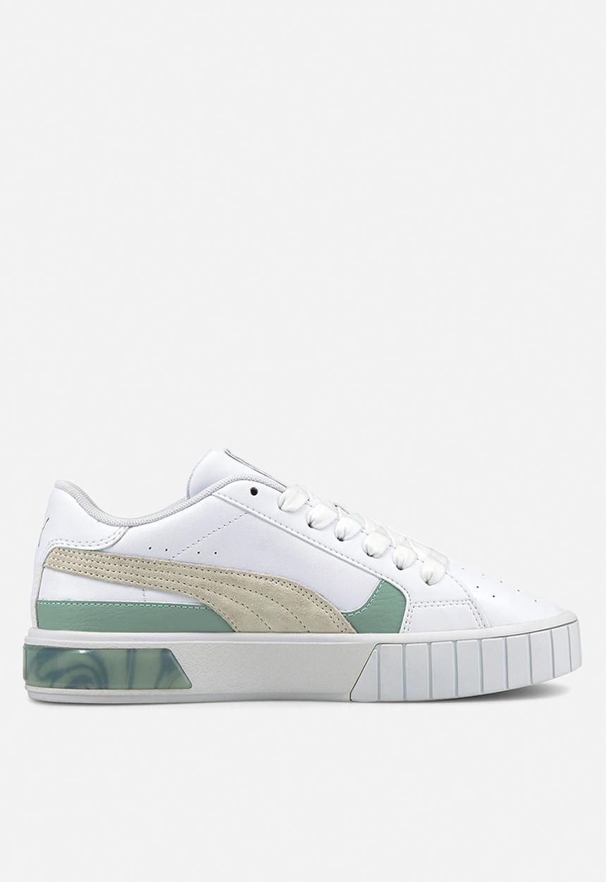 PUMA - Cali star - white-ivory glow-jadeite